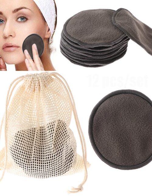 Eco-friendly Bamboo Cotton Pad Set