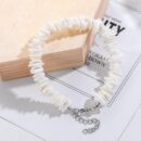 White seashell bracelet