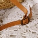 Backpack made of natural straws