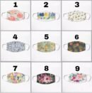 Thin Masks with Two Layers – Polyester Outside and Cotton Inside