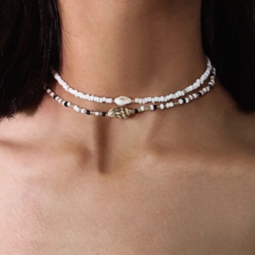 Double boho necklace
