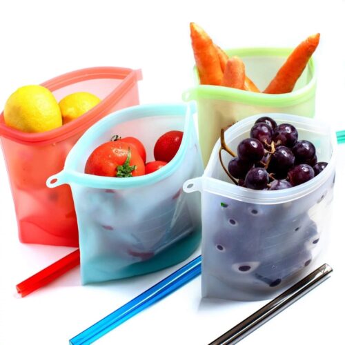 Storing and Freezing Silicon Bags – Set of 3 Pieces