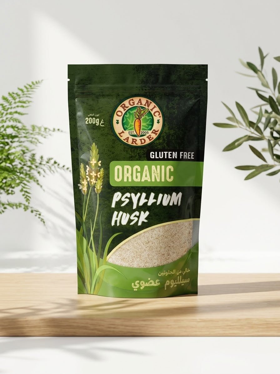 Psyllium husks - Organic ispaghula - Gluten isubstitute