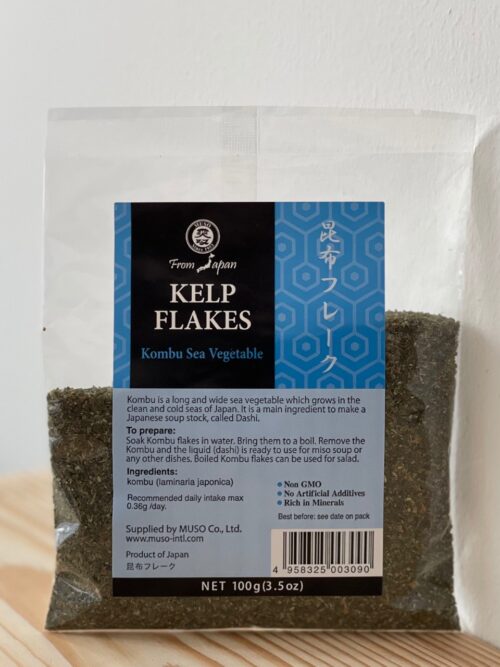 Organic kombu seaweed - grinded 100 g - macrobiotic kitchen