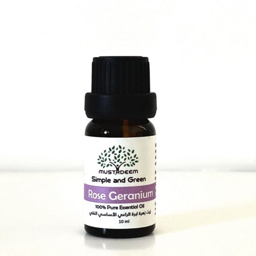 Pure Geranium Essential Oil – 10 ml – Madagascar