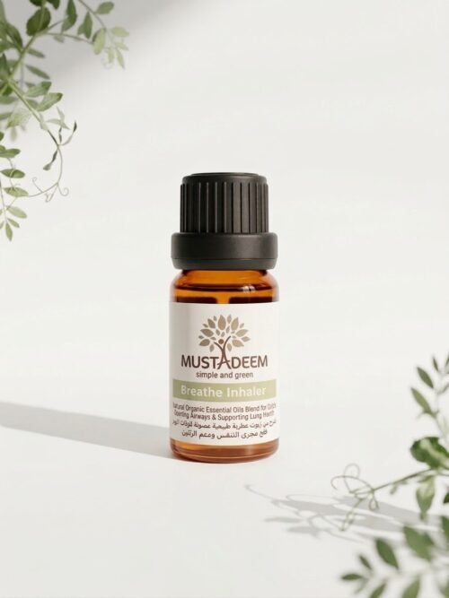 Organic Breathe Blend Essential Oil – for Respiratory & Inhalation – Vicks Alternative & Lung Support – Aromatherapy_20ml