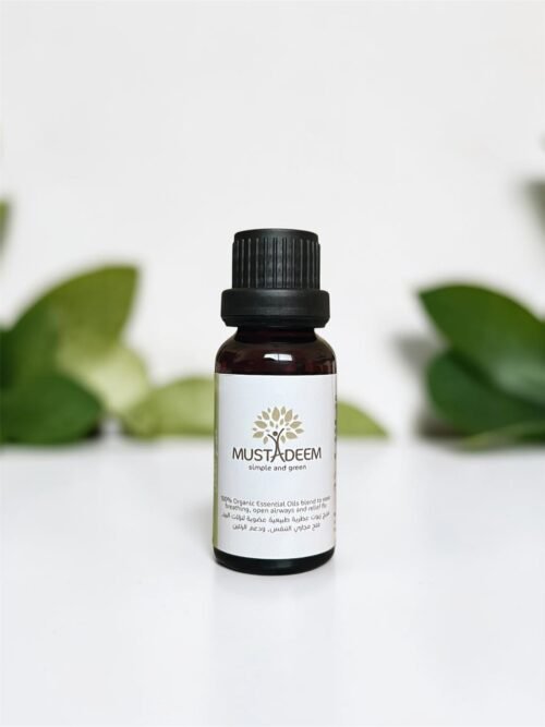 Organic Breathe Blend Essential Oil – for Respiratory & Inhalation – Vicks Alternative & Lung Support – Aromatherapy_20ml