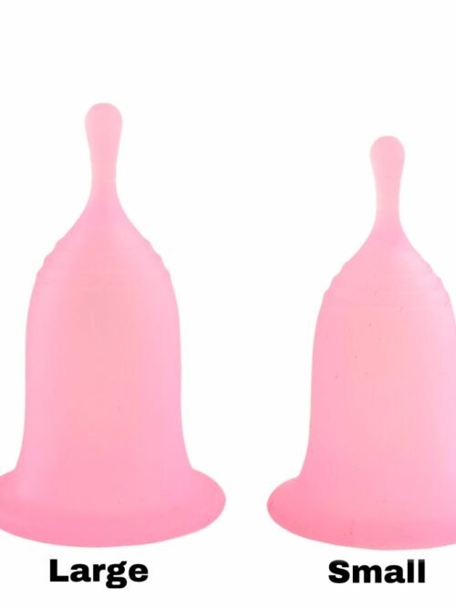 كوب الحيض المطاطي