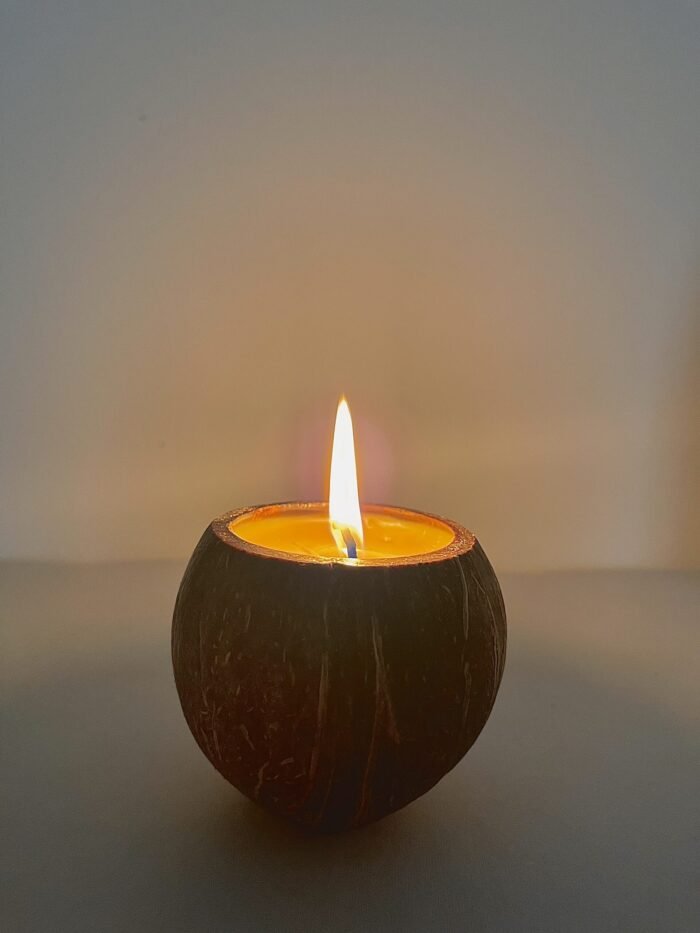 Candle Made of Pure Natural Beeswax
