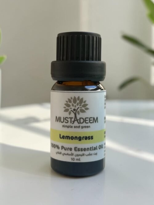Organic Lemongrass Essential Oil – 10 ml – India