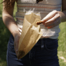 Eco-friendly Paper Sandwich Bags (48 pcs)