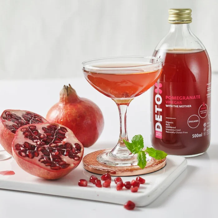 Organic Pomegranate Vinegar 500ML - Image 2
