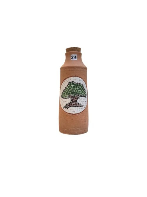 Pottery clay water Bottle - 700 ml