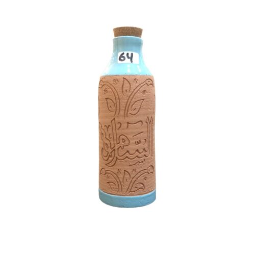 Pottery clay water Bottle - 700 ml