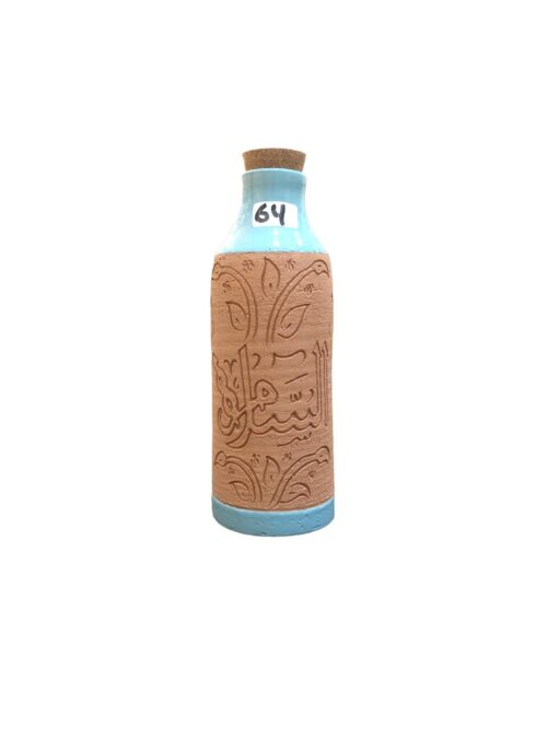 Pottery clay water Bottle - 700 ml