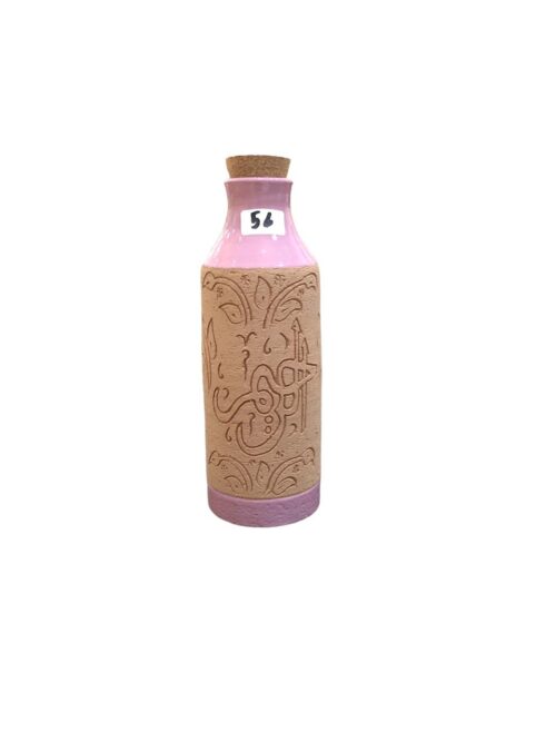 Pottery clay water Bottle - 700 ml