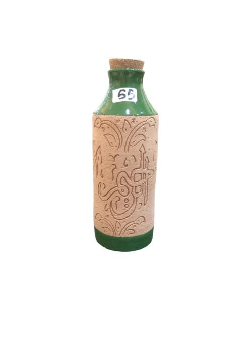Pottery clay water Bottle - 700 ml