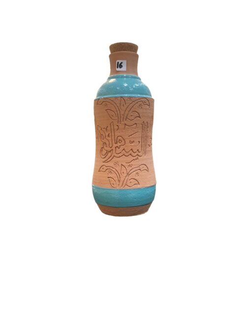 Pottery clay water Bottle - 1.5 liter