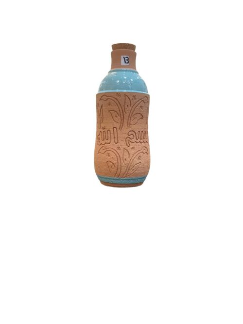 Pottery clay water Bottle - 1.5 liter