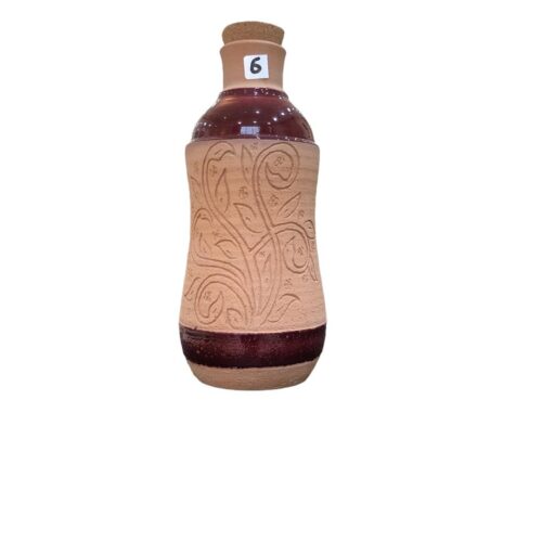 Pottery clay water Bottle - 1.5 liter