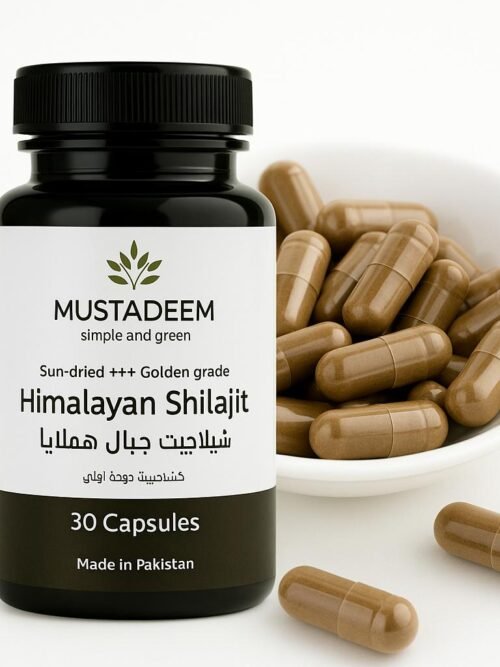 شيلاجيت همالايا الأصلي حب/ كبسولات – 30 مل