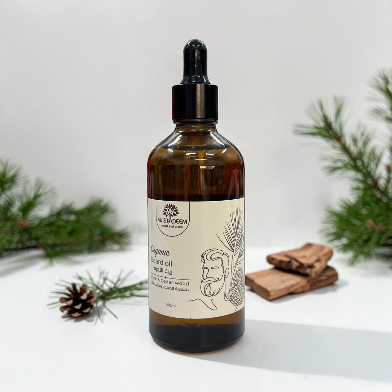 Beard oil-Pine& Cedar Wood.